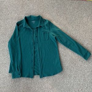 LL Bean button up